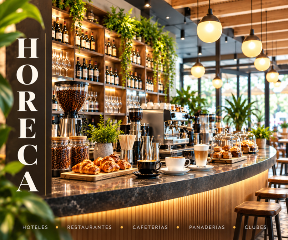 Suministro Horeca para hoteles restaurantes cafeterías y bares